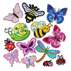 embroidery sticker cartoon animal cloth sticker embroidery cloth sticker accessories embroidery sticker Patches sticker